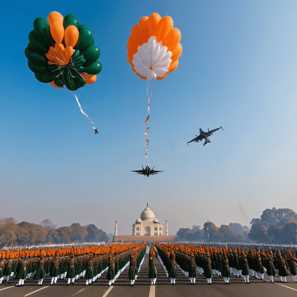 Why is Republic Day celebrated on 26 January?
