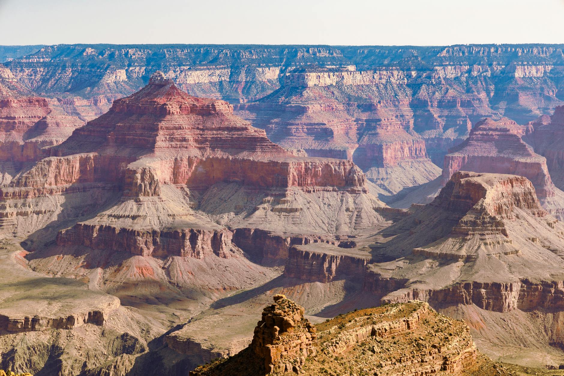 a view of the grand canyon from the rim