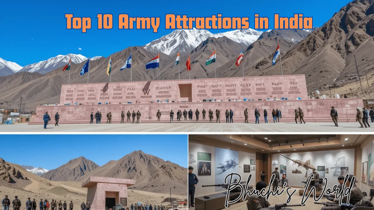 Top 10 Army Attractions in India