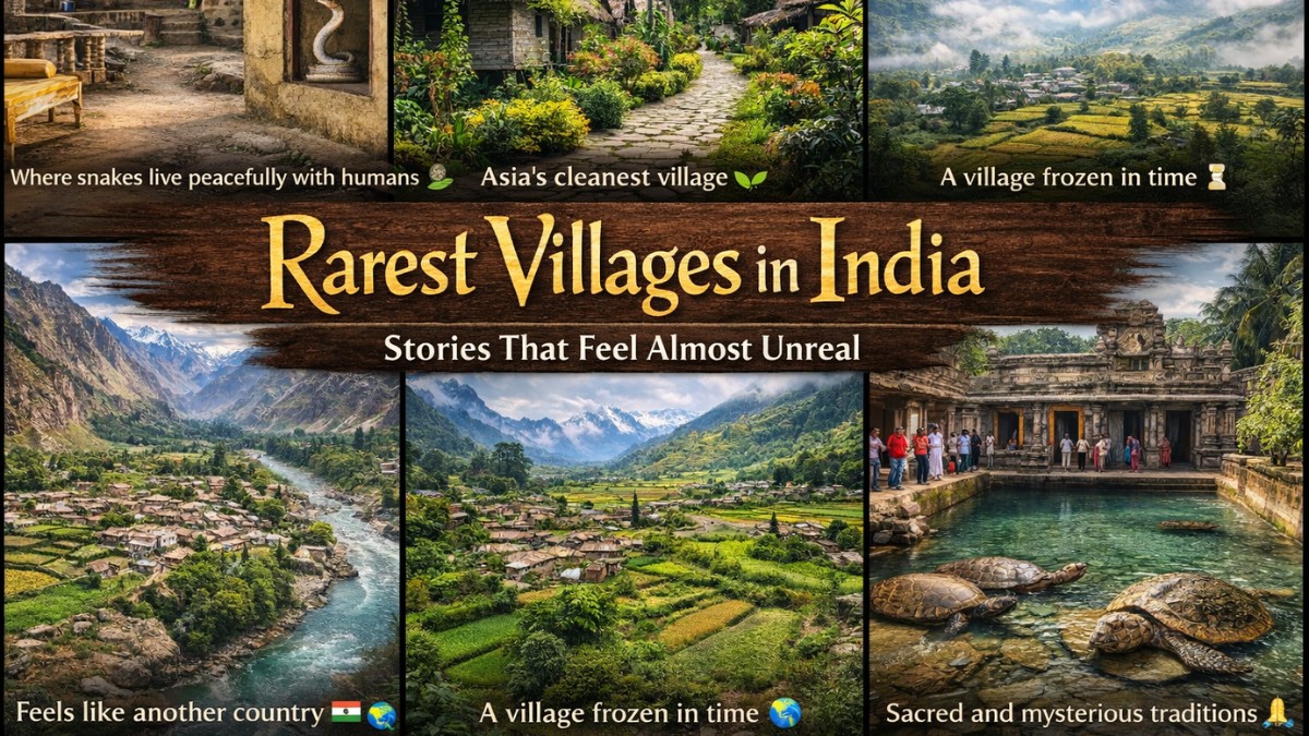 Rarest Villages in India:
