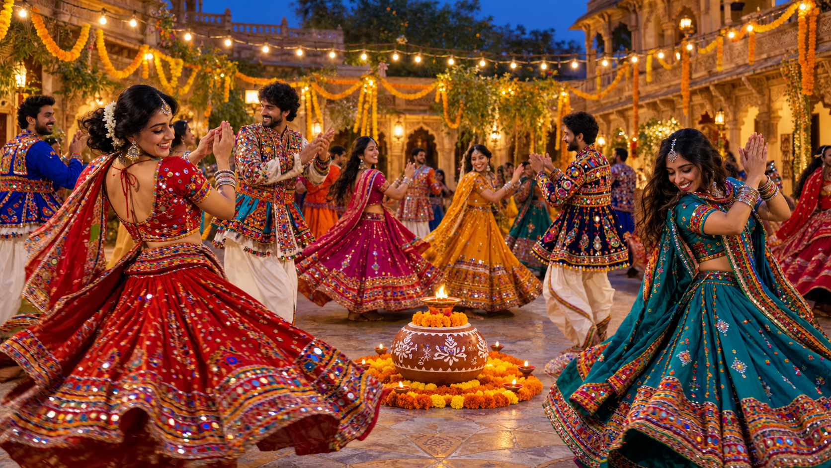 Discover 7 best places to celebrate Navratri in India in 2026, from Gujarat’s Garba to Kolkata’s Durga Puja, with festival dates and travel tips.